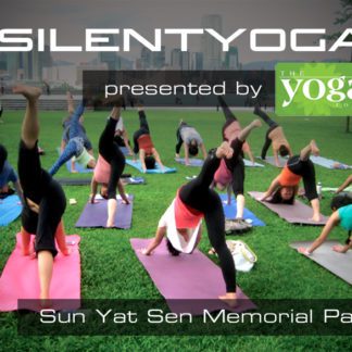 #SilentYoga Presented by The Yoga Room