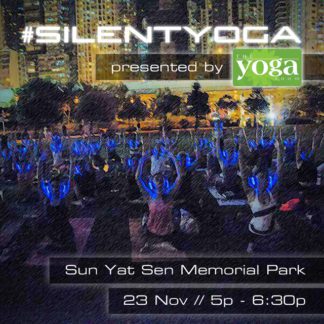 #SilentYoga presented by The Yoga Room