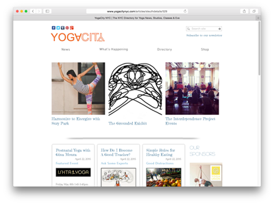 Yoga City NYC // Yoga Sleuth