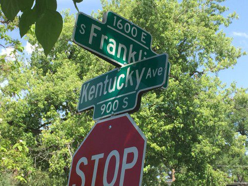 Wash Park — Franklin Street & Kentucky Avenue