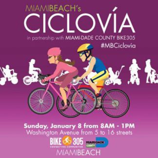 Sound Off™ Fit & Focused @ Miami Beach's Ciclovia