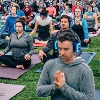 Sunset Silent Disco Yoga