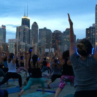 Skyline Silent Disco Yoga