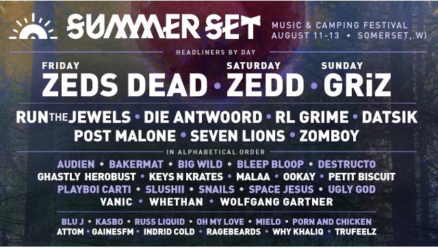 Sound Off™ x Summer Set Music & Camping Festival 2017 Summer set Festival