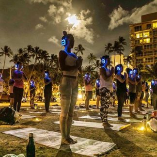 Full Moon Silent Disco Yoga