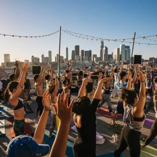 Rooftop Yoga