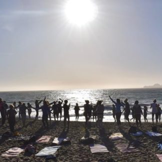 Beach Yoga