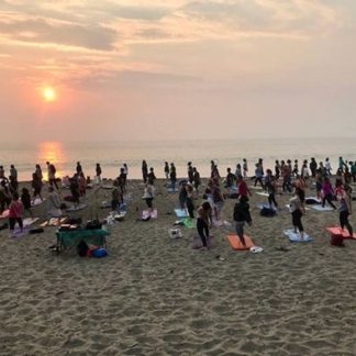 Beach Yoga