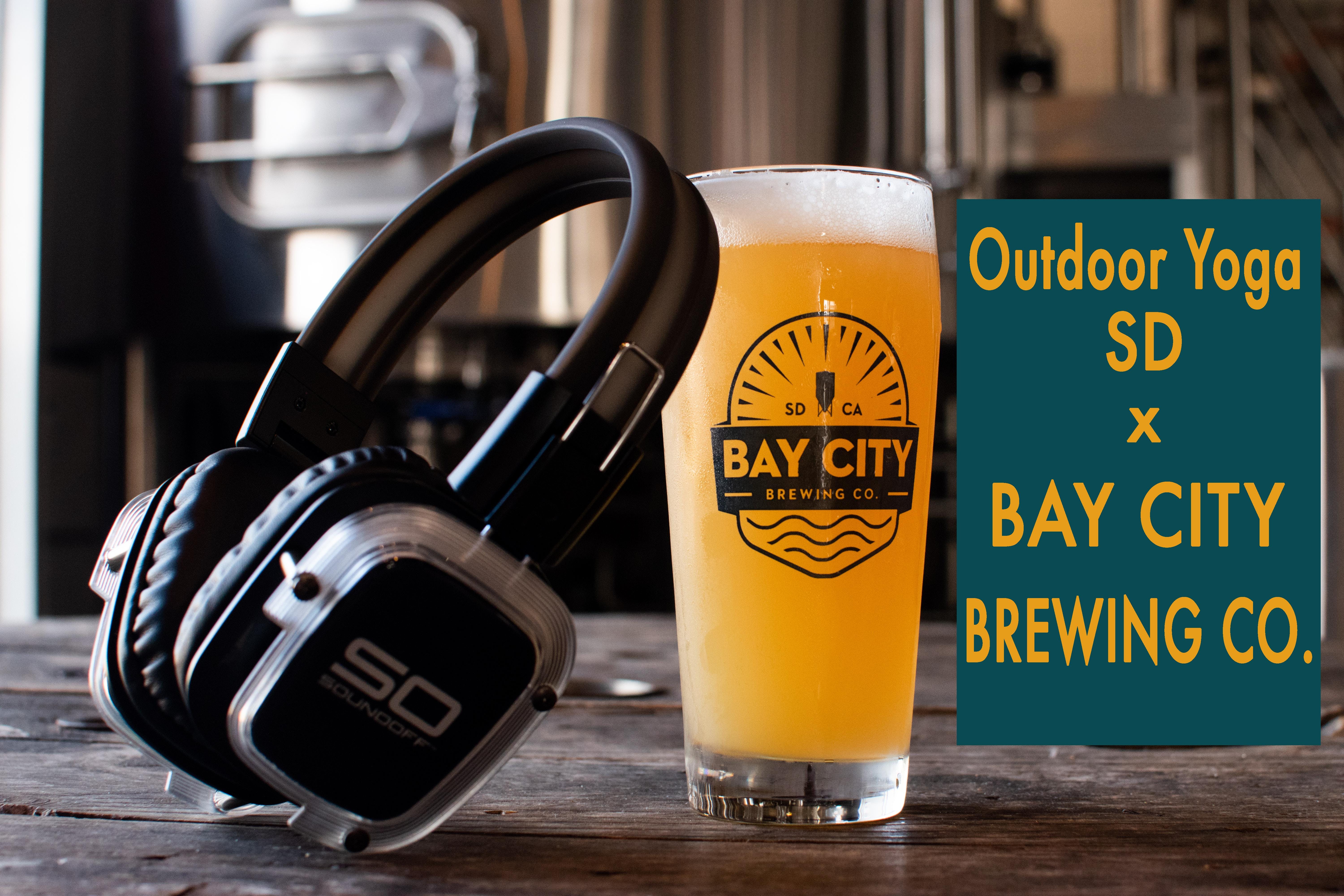 Yoga + Silent Disco @ Bay City Brewing Co.