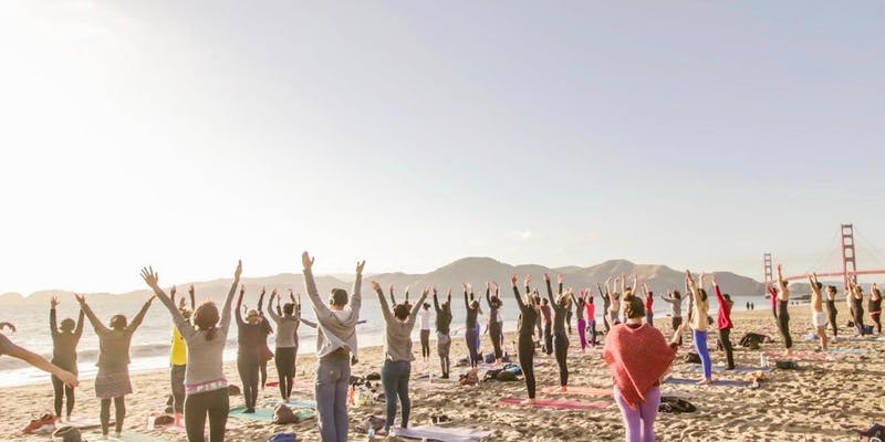 Sunday Ritual Beach Yoga with Julianne