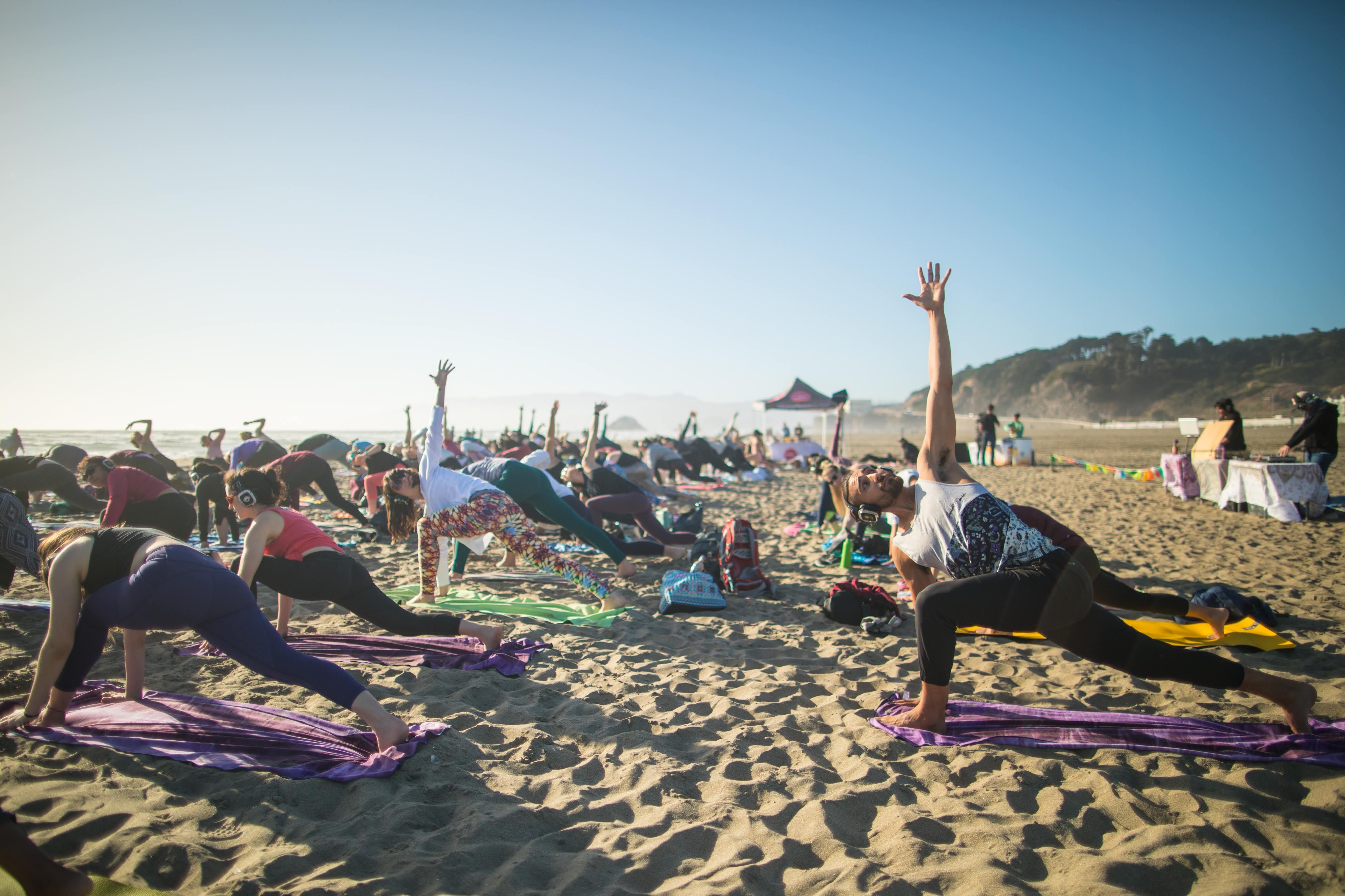 Sunset Beach Yoga with Nicole Cronin