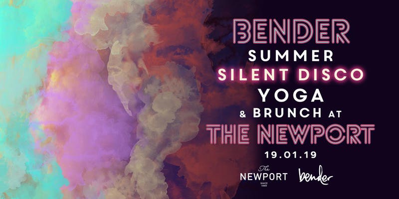 Silent Disco Yoga + Brunch // Bender x Newport