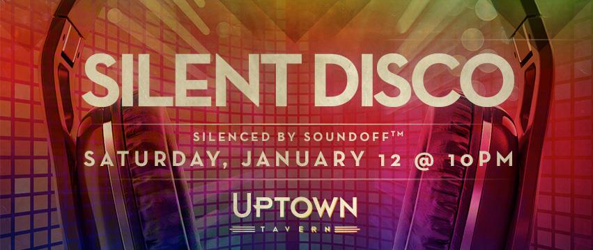 Amplify Silent Disco at the Uptown Tavern Silenced by Sound Off