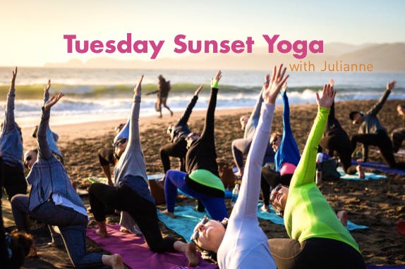 Tuesday Sunset Yoga with Julianne Tuesday Sunset Yoga with Julianne