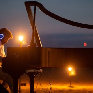 MindTravel Live-to-Headphones 'Silent' Immersive Piano Experience at Santa Monica Beach