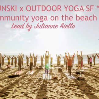 SUNDAY COMMUNITY BEACH YOGA!