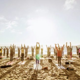 Saturday Groove Beach Yoga!