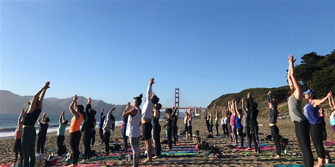 Sunset Beach Yoga with Julie