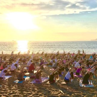 Sunset yoga + sacred sound with Nat Kendall and LIVE music by Madhu