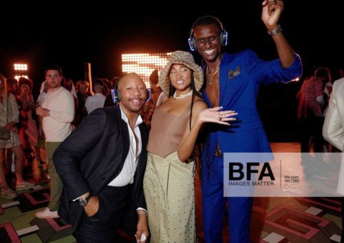 Candace Marie and Alioune Badara Fall at the Gucci Summer Soiree in the Hamptons