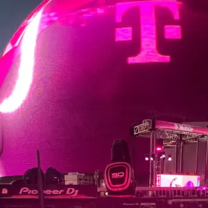 T Mobile Silent Disco at F1 Las Vegas